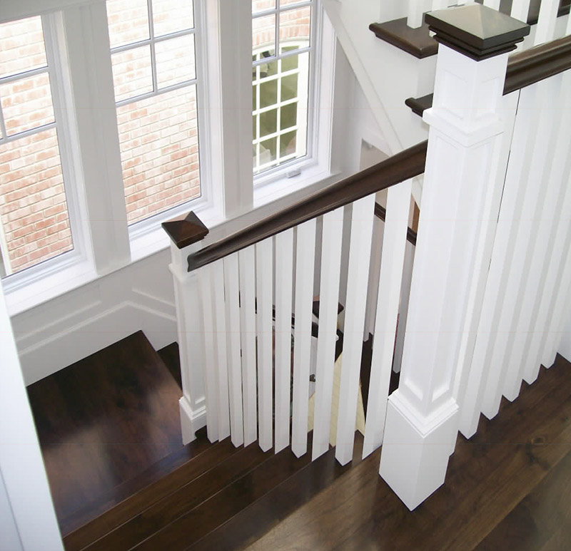 Indoors steel Newel publish Caps